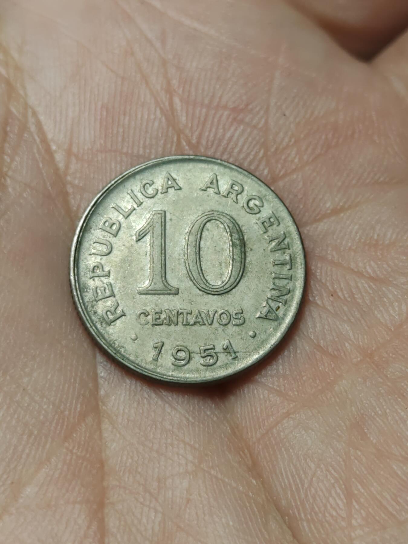 2026年第四十场(总第二百零九场）外国好品散币场(免佣金) 阿根廷🇦🇷1951年10分