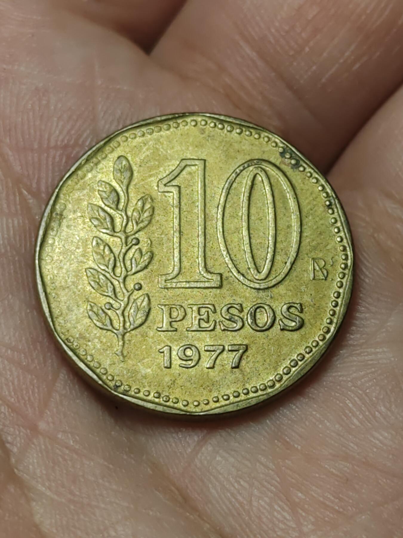 2026年第四十场(总第二百零九场）外国好品散币场(免佣金) 阿根廷🇦🇷1977年10比索