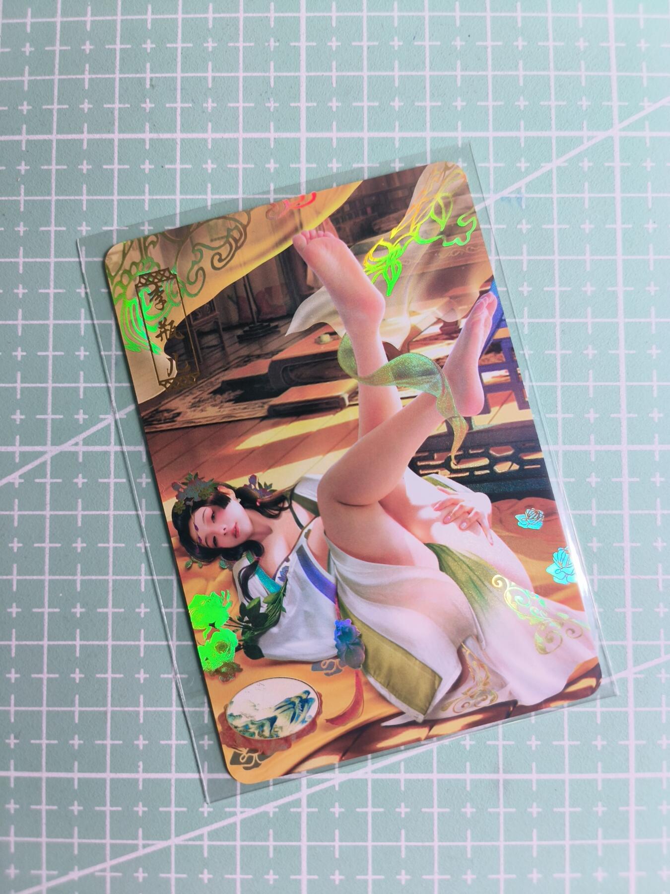 C先生卡牌 第26期 持续收拍品中…零手续费代拍 【彩闪】青鸾殿《金瓶梅》李瓶儿 四渐变(第四张特藏)