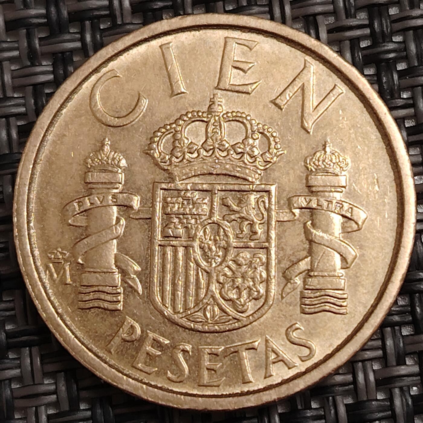 布加迪🐬～世界钱币(上海)🌾第 291 期 /  各国套币和散币 西班牙🇪🇸 1989年 100比赛塔 ～C16