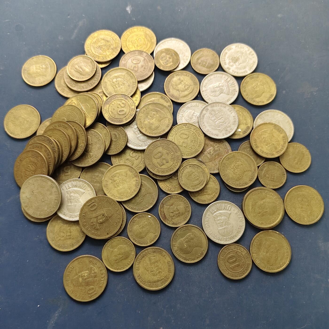 【全场包邮】纯粹捡漏拍519场 【批量】秘鲁各年份散币398克一批