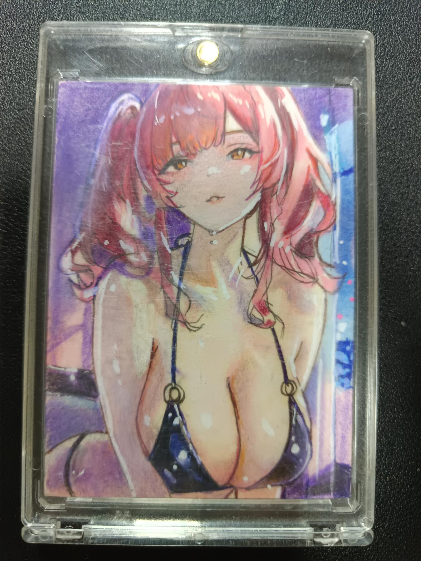 天玑星卡拍第184期《4.6周一截拍》持续收拍收评中 满赠卡需备注 【亲签1/1独版限量手绘卡】Edward Angel 亲签卡