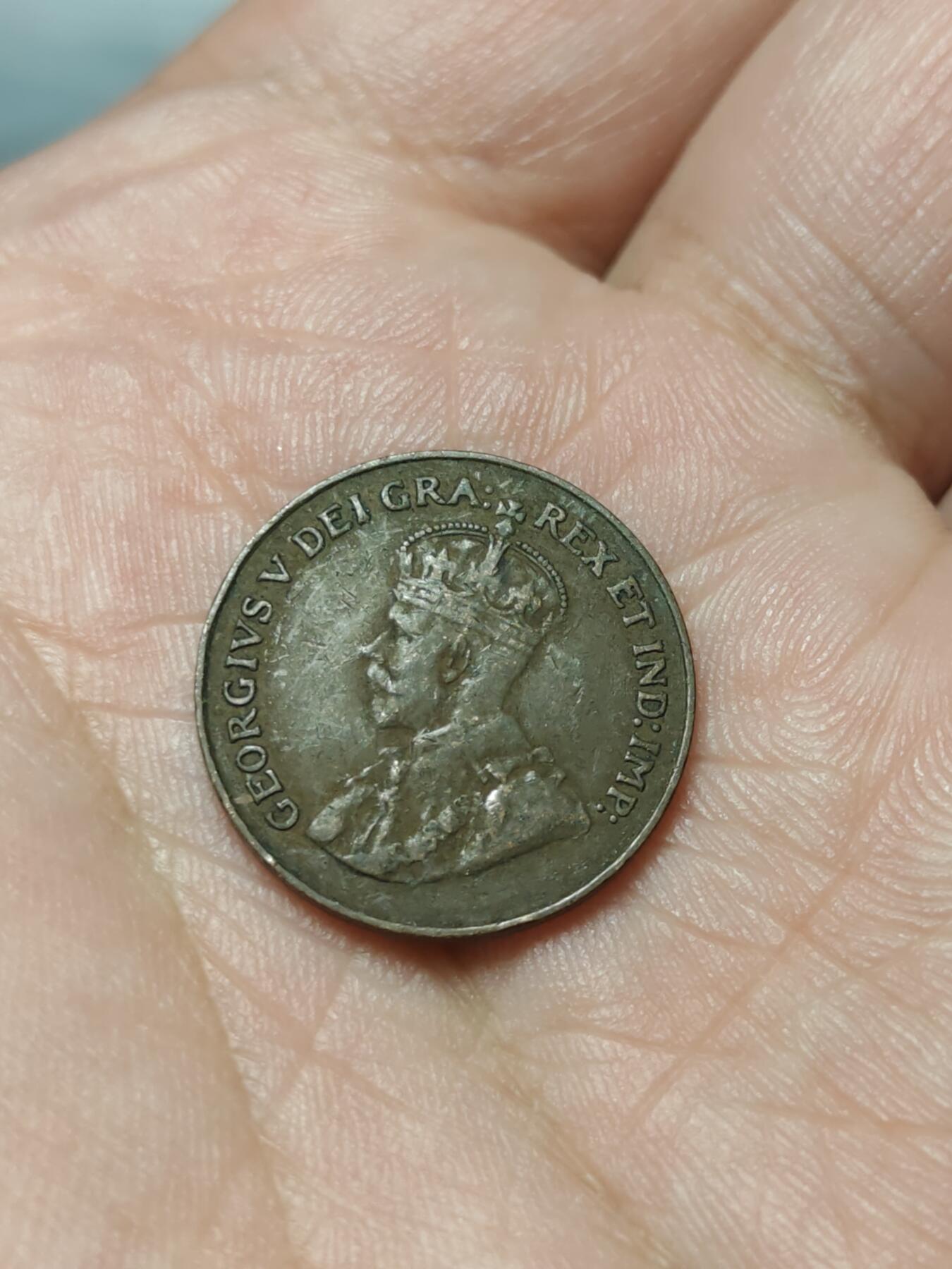 2026年第四十场(总第二百零九场）外国好品散币场(免佣金) 加拿大🇨🇦1921年1分(乔治五世第三版)