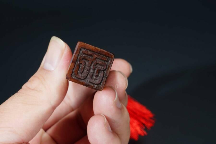 上海都达杂项专场六十六【全场包邮】 天然寿山老岭石素印章66-235