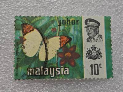  【淘币小摊】限时拍第八百九十一拍  外国老邮票 印花税票 火花纸品场    每周一统一发货 - 马来西亚柔佛州邮票