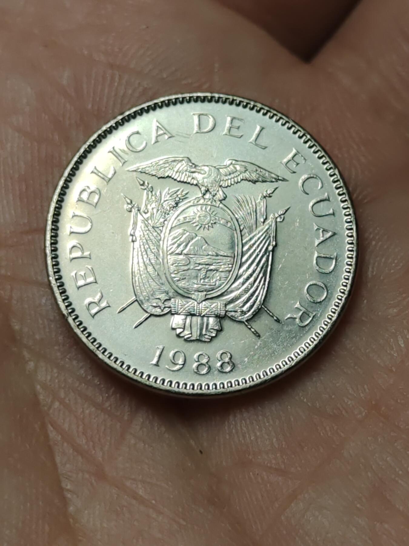 2026年第四十场(总第二百零九场）外国好品散币场(免佣金) 厄瓜多尔🇪🇨1988年5苏克雷