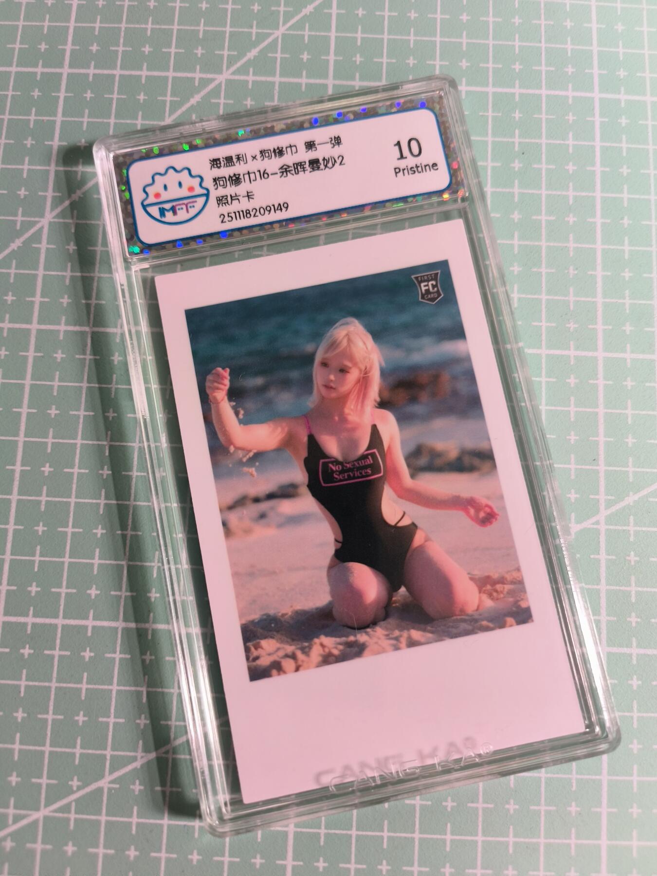 C先生卡牌 第26期 持续收拍品中…零手续费代拍 【照片卡】海温利《狗修巾》余晖曼妙 10P