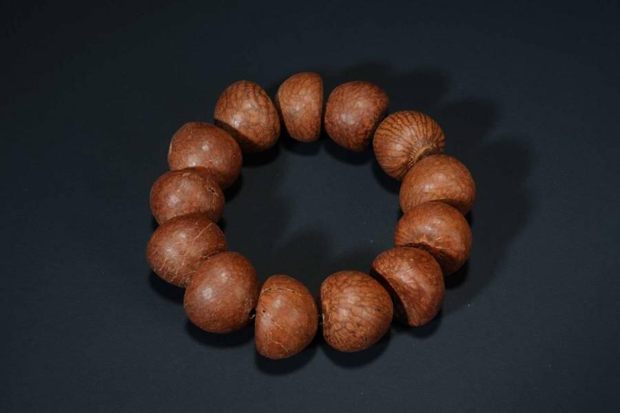 上海都达杂项专场六十六【全场包邮】 紫金鼠菩提子手串66-318