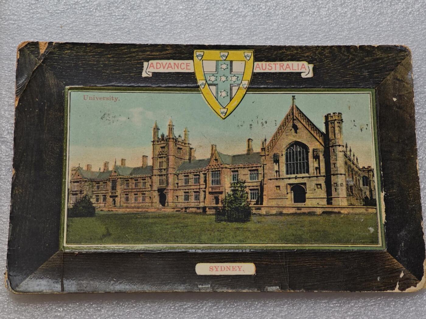  【淘币小摊】限时拍第八百九十一拍  外国老邮票 印花税票 火花纸品场    每周一统一发货 澳大利亚新南威尔士州悉尼老教堂明信片实寄