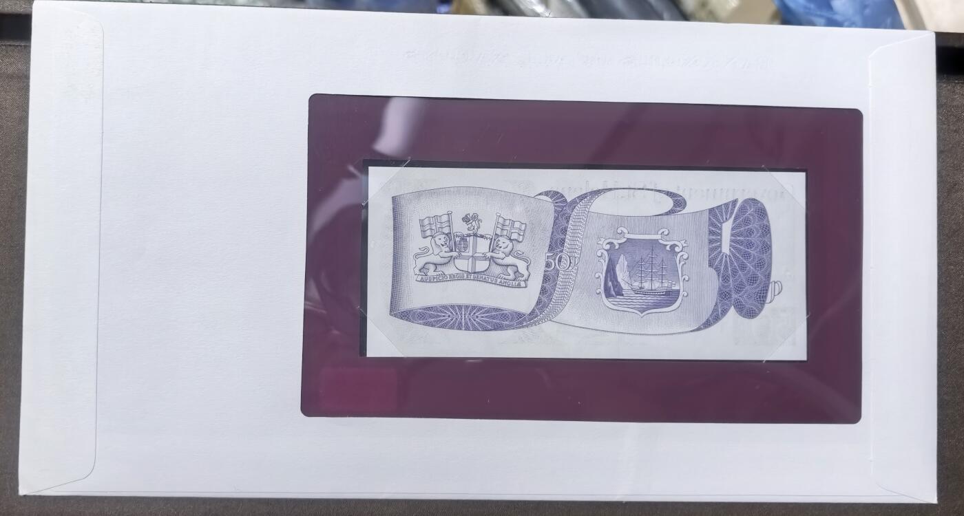 北京马甸外国币专卖第150期，外国纸币专场，陆续上拍，欢迎关注 美国福兰克林造币厂邮币封：圣.赫勒拿