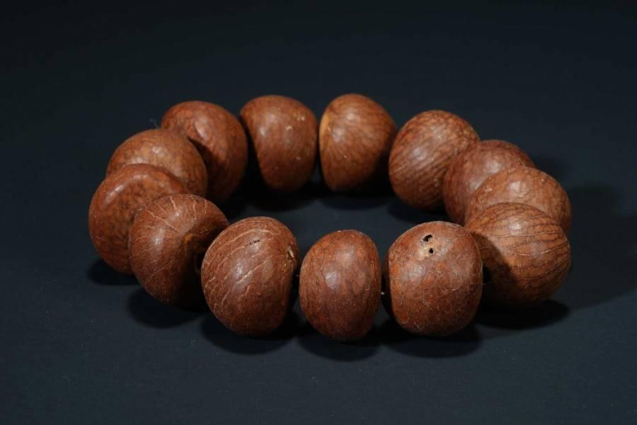 上海都达杂项专场六十六【全场包邮】 紫金鼠菩提子手串66-318