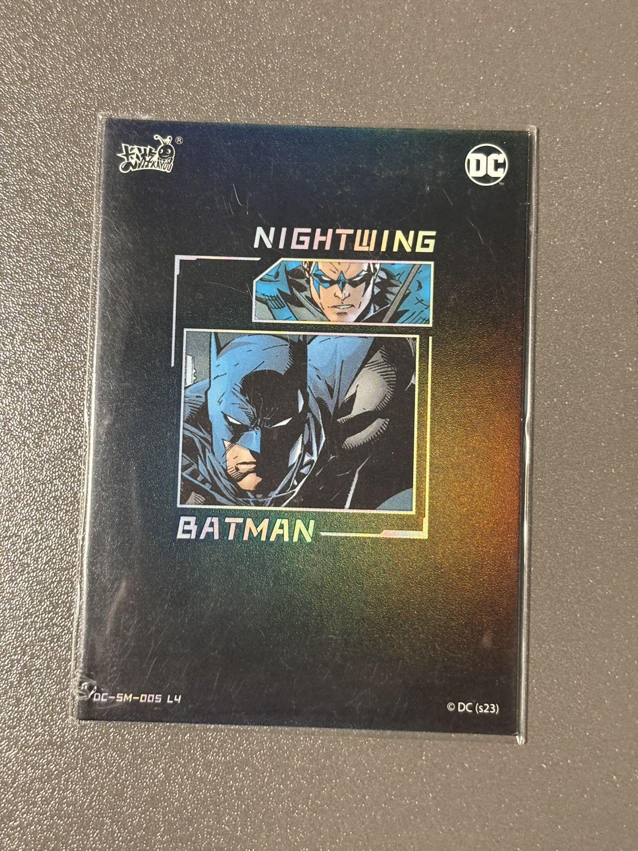 【梨花风起正清明】小王子卡拍第二十四场  卡游DC 传奇之证 宿命卡 蝙蝠侠&夜翼