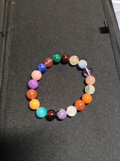 天然彩虹多宝手串 - 天然彩虹多宝手串