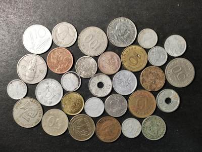 嘉禾收藏    【第507期】            无佣金、可寄存、满30元包邮 - 【包邮】外国硬币一组30枚