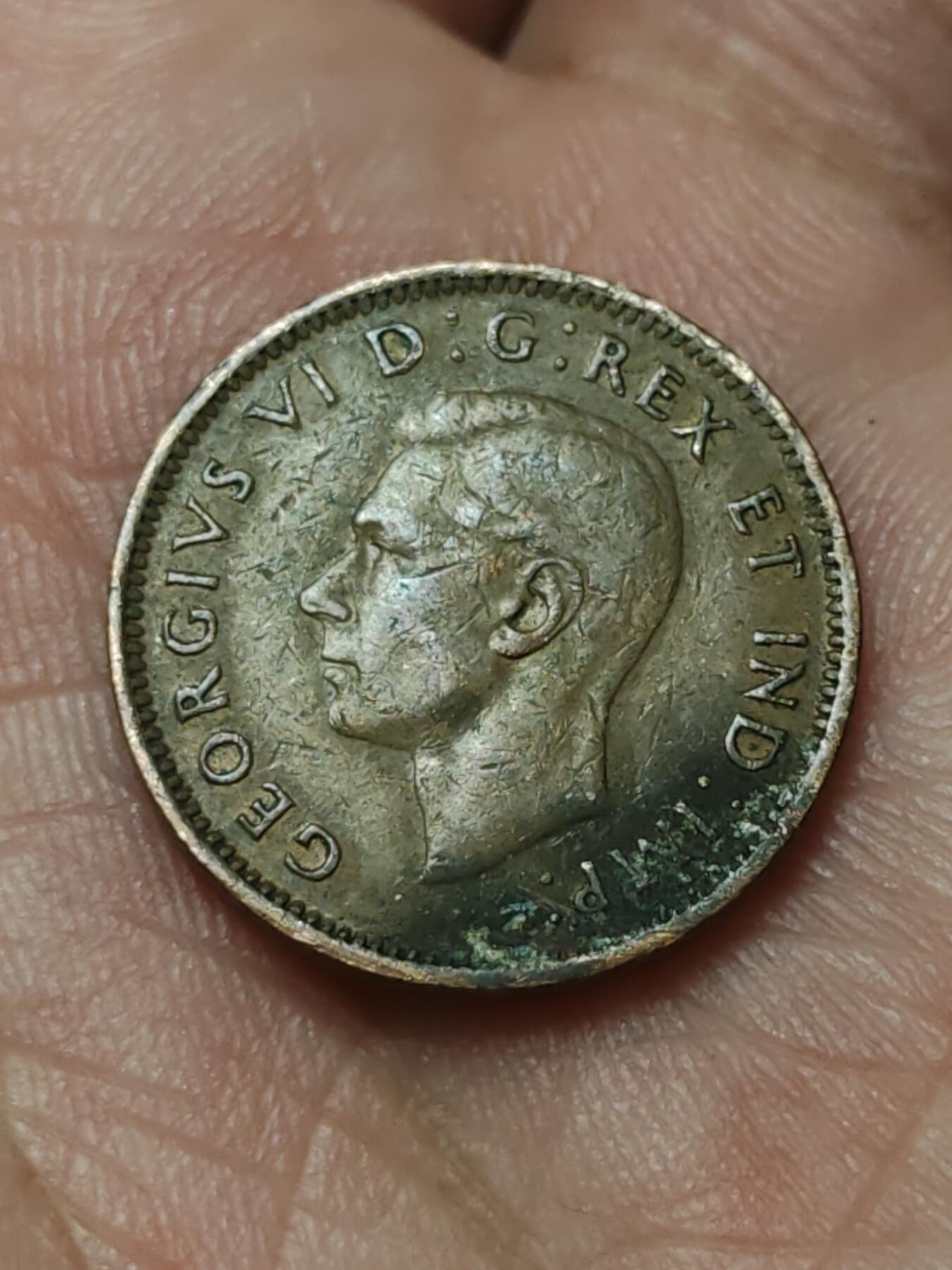 2026年第四十场(总第二百零九场）外国好品散币场(免佣金) 少见–加拿大🇨🇦1947年1分(乔治六世第一版关门年，Maple leaf–枫叶标记版)