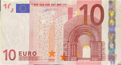 回流0405 - 2002年版10欧元纸币（首版罗马式建筑系列，意大利发行）¥74.6