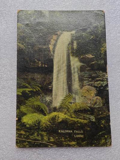  【淘币小摊】限时拍第八百九十一拍  外国老邮票 印花税票 火花纸品场    每周一统一发货 - 澳大利亚维多利亚州1894年明信片实寄