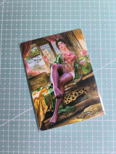 C先生卡牌 第26期 持续收拍品中…零手续费代拍 - 【普卡】燎原文化×巴丁《绝色绘卷》阎婆惜 三渐变