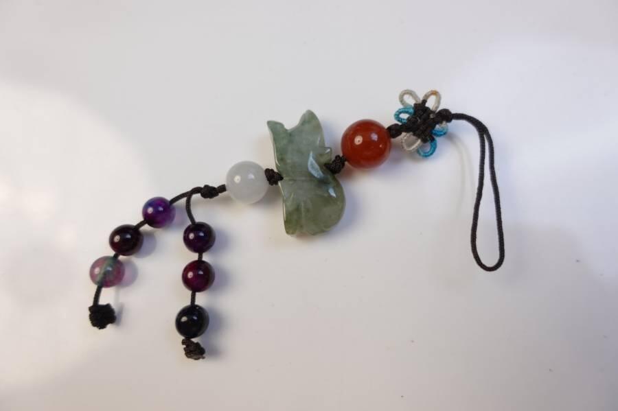 上海都达杂项专场七十二【全场包邮】 天然翡翠《生肖鼠》挂件68-129