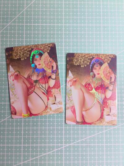 C先生卡牌 第26期 持续收拍品中…零手续费代拍 - 【彩闪】燎原文化×刷子《神姬传》财神 双服饰 近景