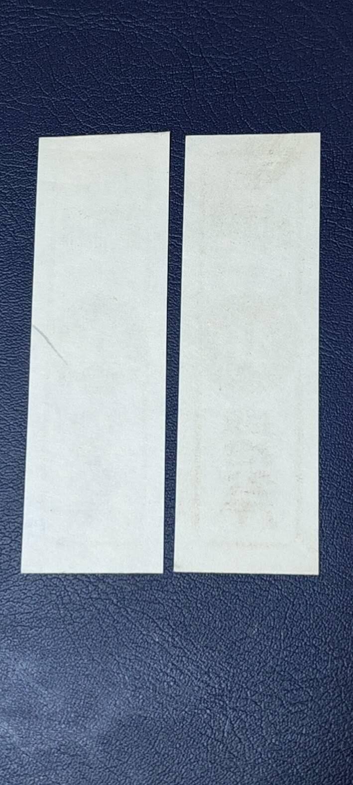 精品票证拍场 🔥🔥煤票🔥🔥  潍坊市煤票一套，两枚，面值都是 四十公斤  ，分为上半年和下半年，1991年