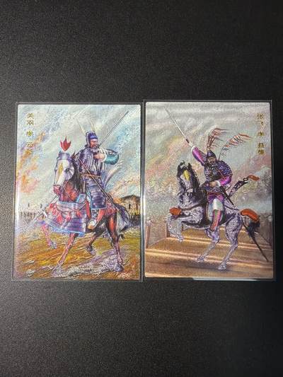 NO.29 好又多金牌大场，每周一站式配齐，方便凑单！（卖家送拍0抽成！周6晚9点截拍！） - 青笺绘 梦回梁山特卡 关羽张飞 编号0308一对 粗闪