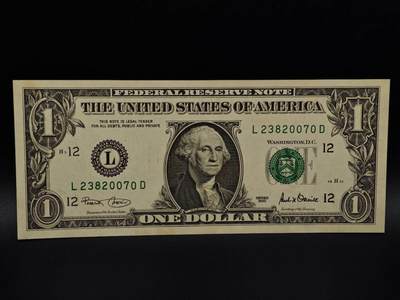  【淘币小摊】限时拍第八百九十拍   纸币场    每周一统一发货 - 美国一美元纸币