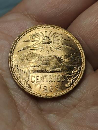 2026年第四十场(总第二百零九场）外国好品散币场(免佣金) - 原光好品–墨西哥🇲🇽1965年20分