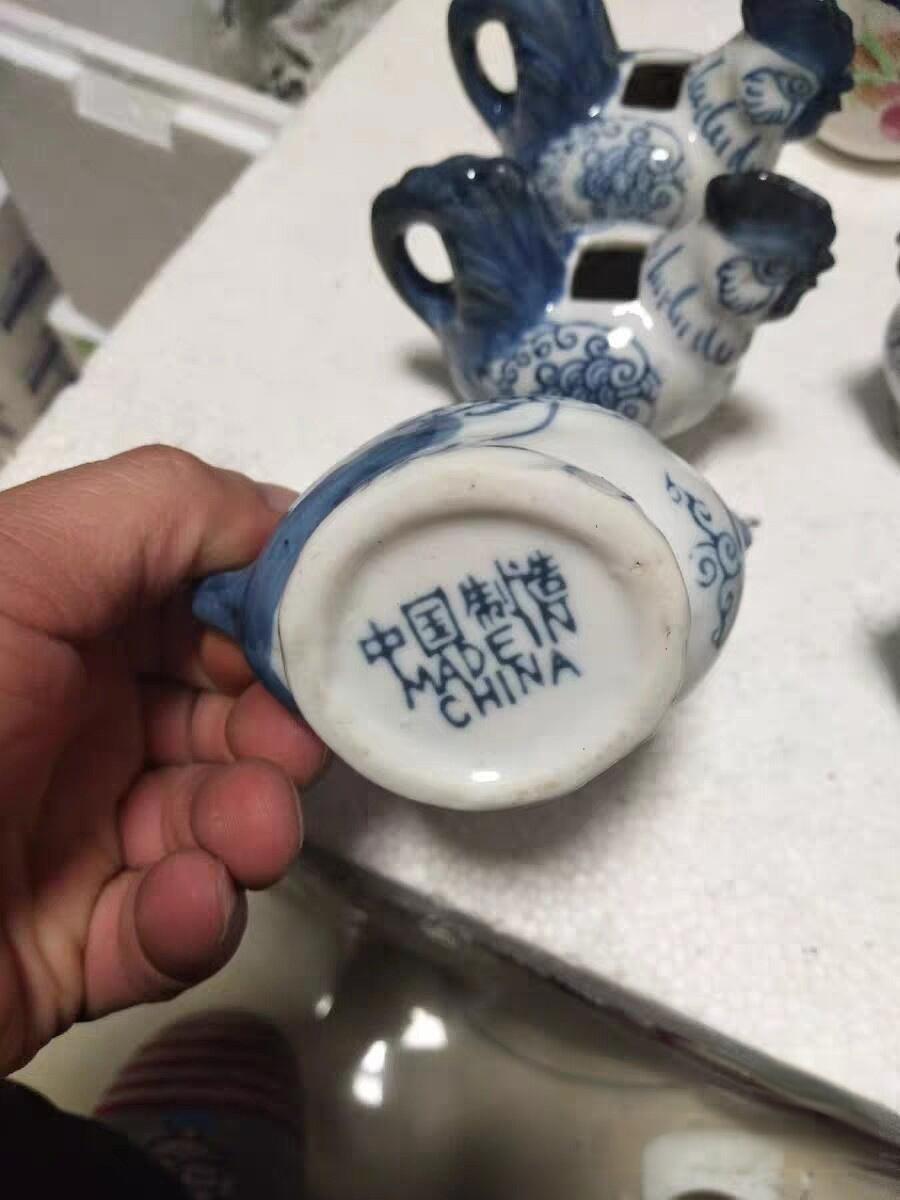 文革时期公鸡水滴5只