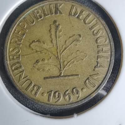 沼泽如烟--第1045场 - 德国1969年10芬尼