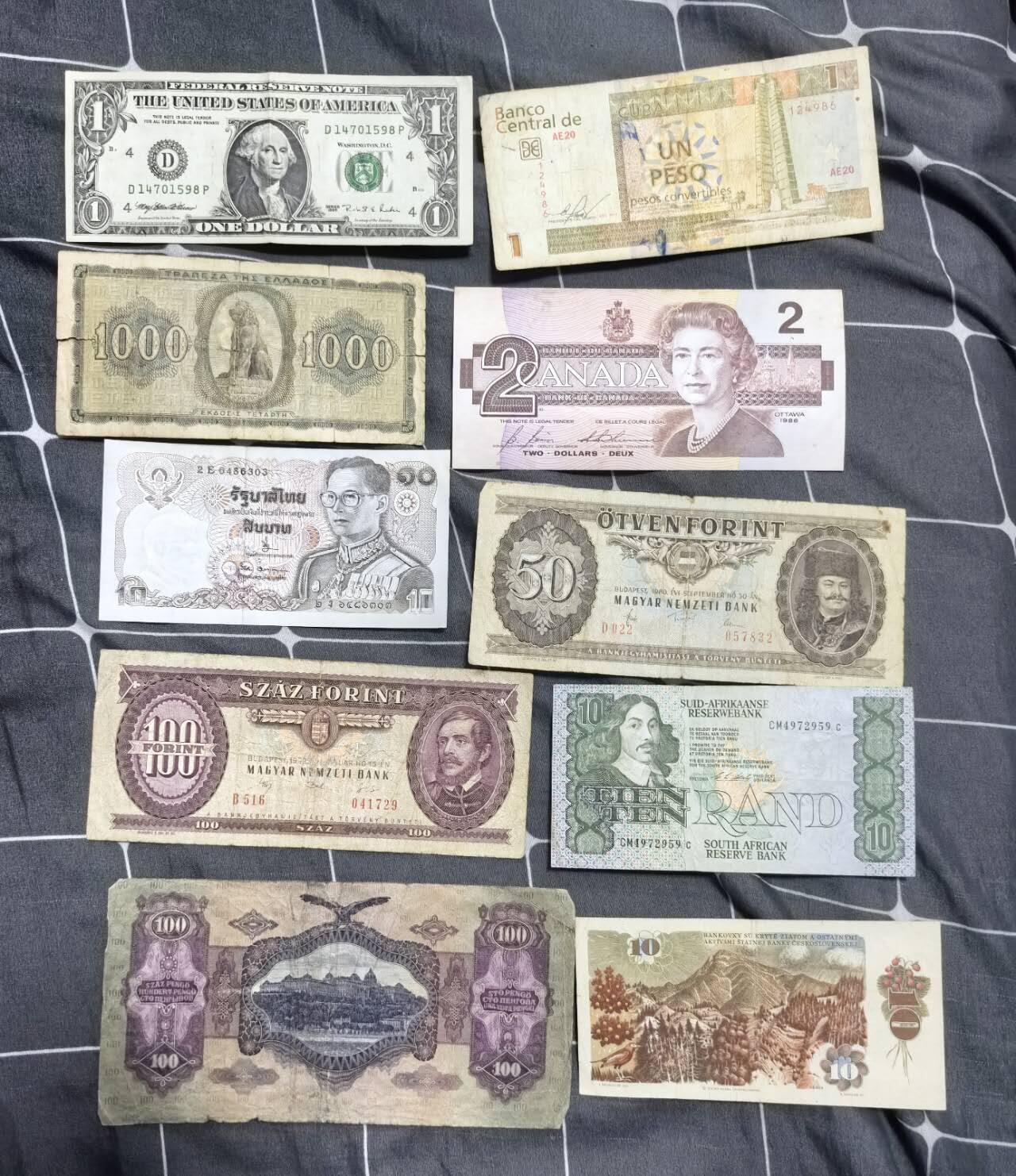 北京马甸外国币专卖第150期，外国纸币专场，陆续上拍，欢迎关注