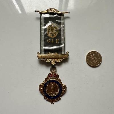 🌹外币初藏🌹🐯2026年第38场   每周二四六晚8️⃣点 世界钱币 - 英国共济会1959年 成员入会荣誉纪念奖章