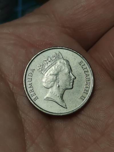 2026年第四十一场(总第二百一十场）外国好品散币场(免佣金) - 百慕大群岛🇧🇲1995年5分(伊丽莎白二世中年高冠)