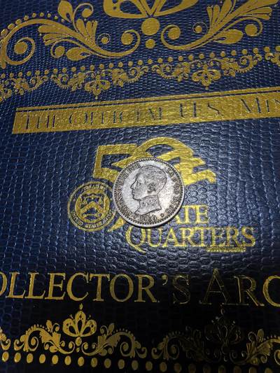 长老汇马年精选第十六场拍卖 - 1904西班牙阿方索十三世50分银币，2.5克835银（2）