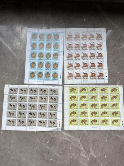 盛世勋华——号角文化勋章邮票专场拍卖第313期 - 赞比亚2013年动物系列邮票（货币改革版 少见） 整版 4套