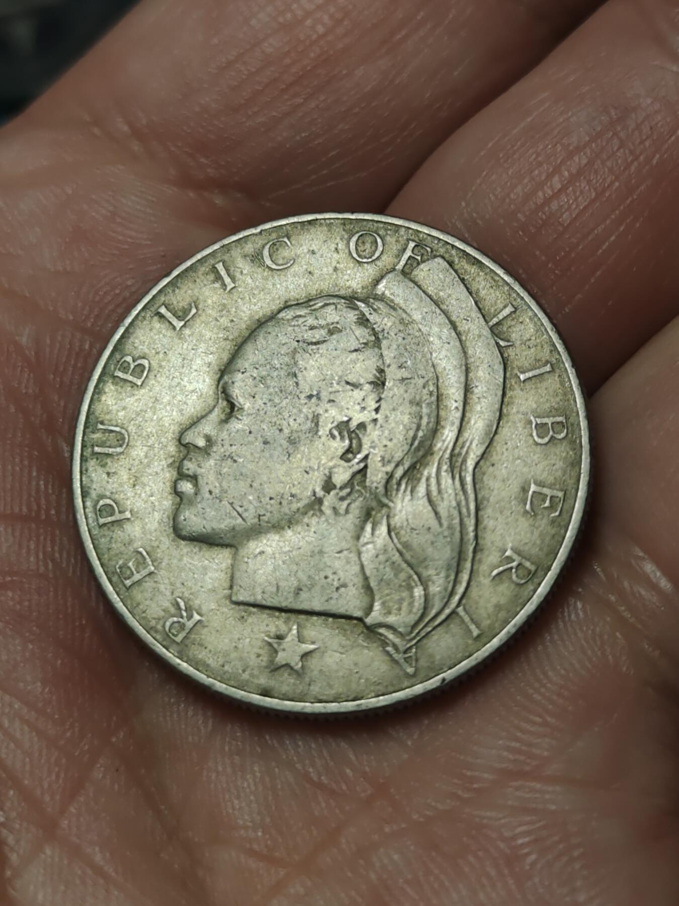 2026年第四十一场(总第二百一十场）外国好品散币场(免佣金) 利比里亚🇱🇷1968年50分(第四套第三版首发年)