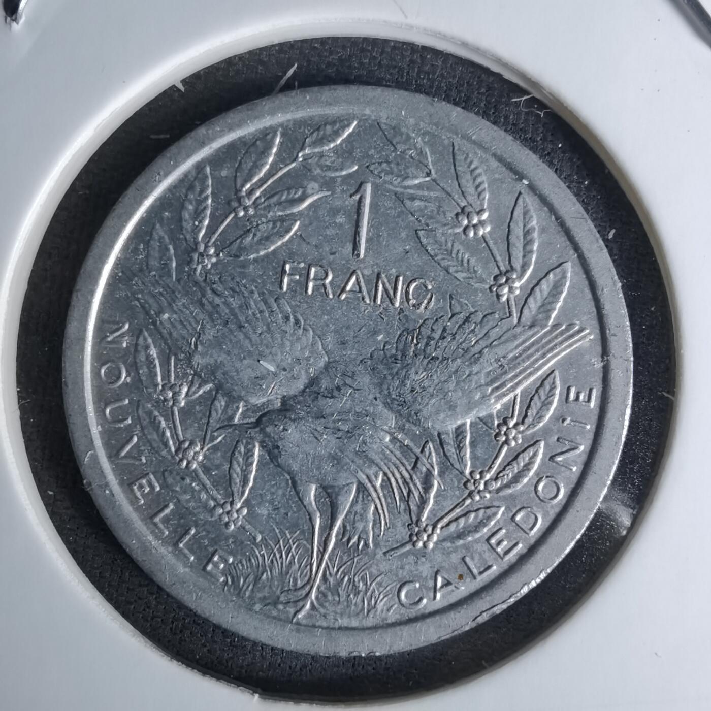 沼泽如烟--第1045场 法属新喀里多尼亚1983年1法郎