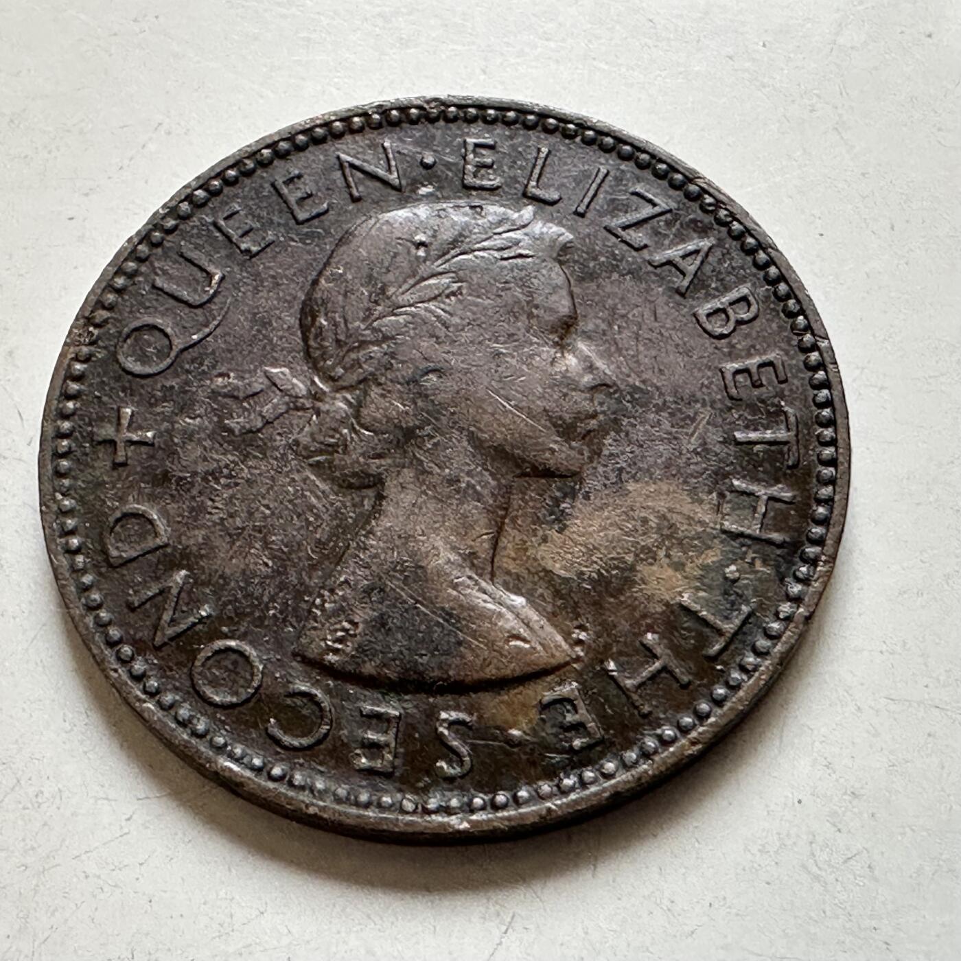 🌹外币初藏🌹🐯2026年第38场   每周二四六晚8️⃣点 世界钱币 新西兰1955年半便士