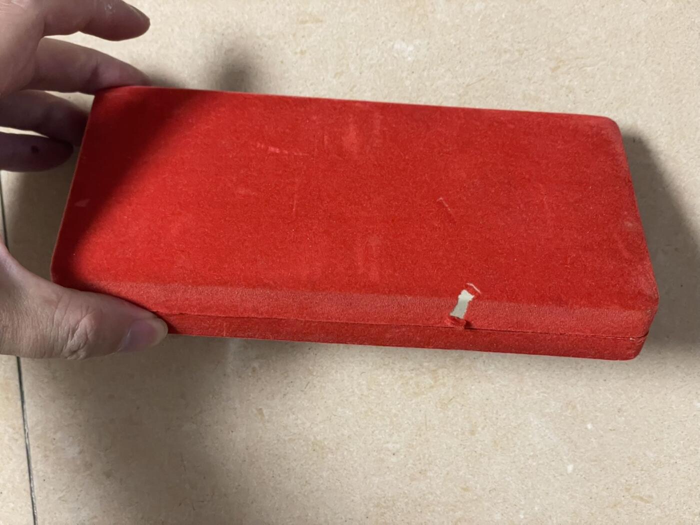 1993年开国元帅24 K铜镀金纪念章 基本保持原貌 盒子和部分镀金层自然老化