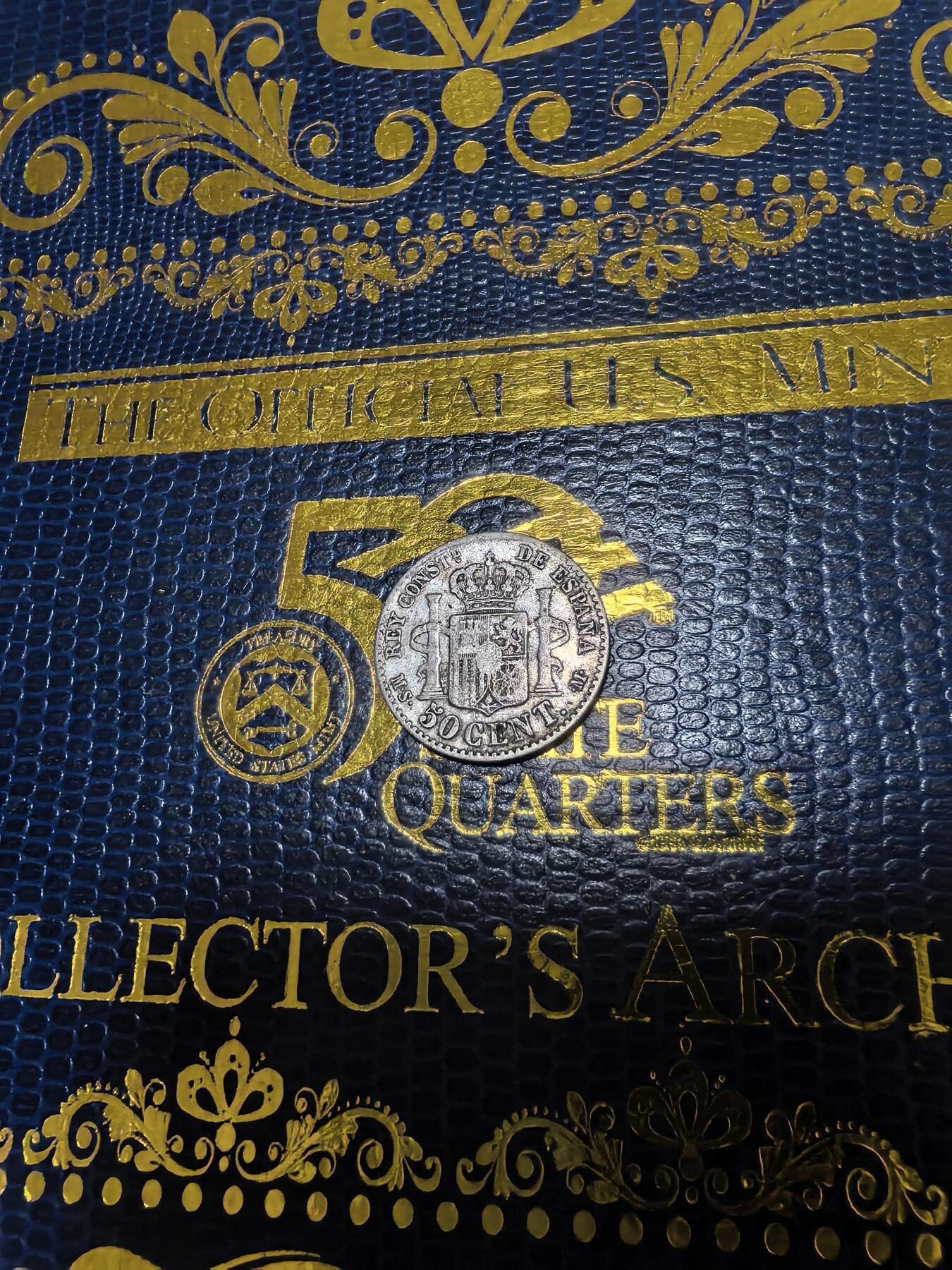 长老汇马年精选第十六场拍卖 1884西班牙阿方索十二世50分银币，2.5克835银