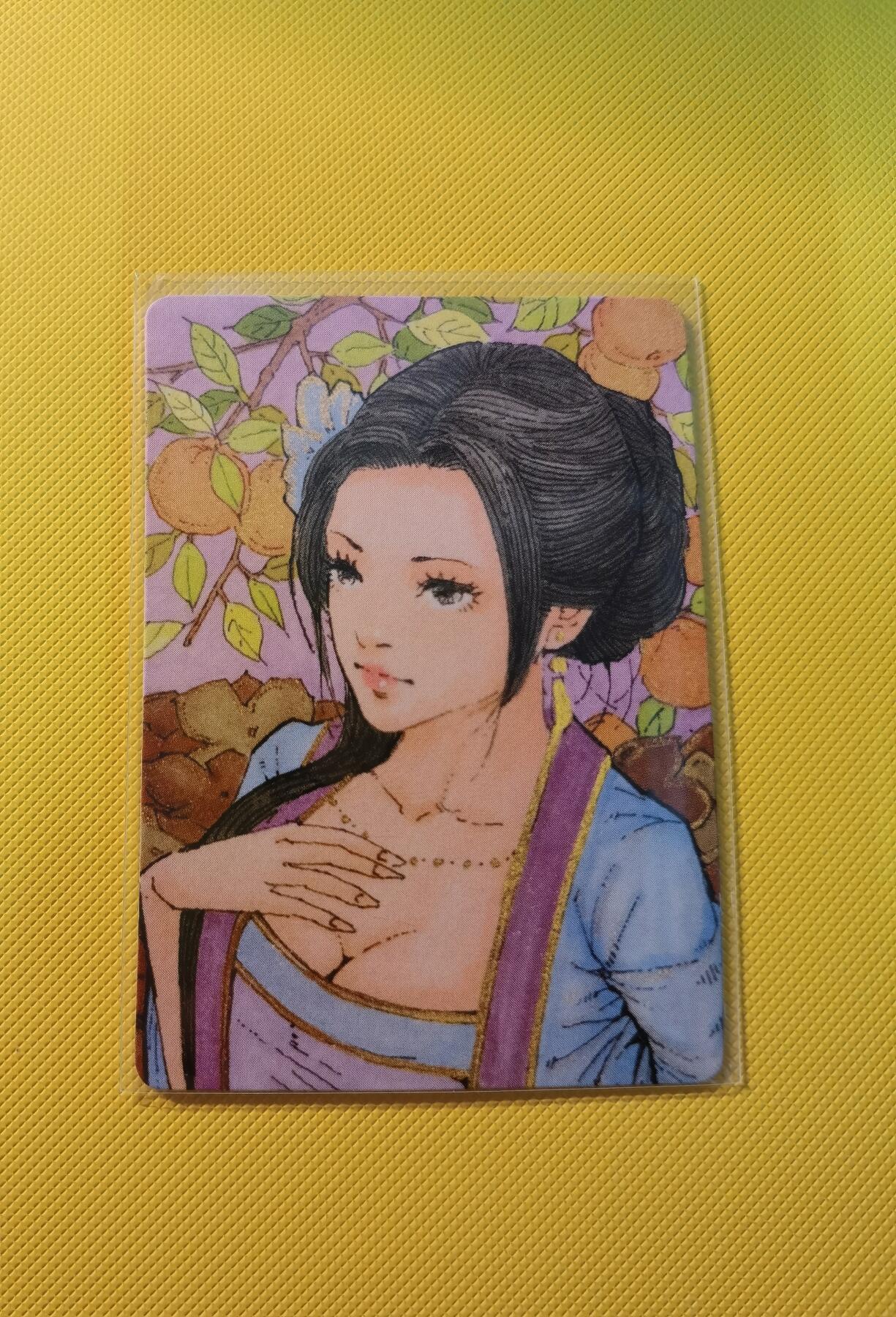 蜂潮卡牌  拍卖001期  小花瓣专场（4月10日  21点  截拍） 小花瓣艺术文创  药香2  手绘复刻卡  橙皮  限编：003/022