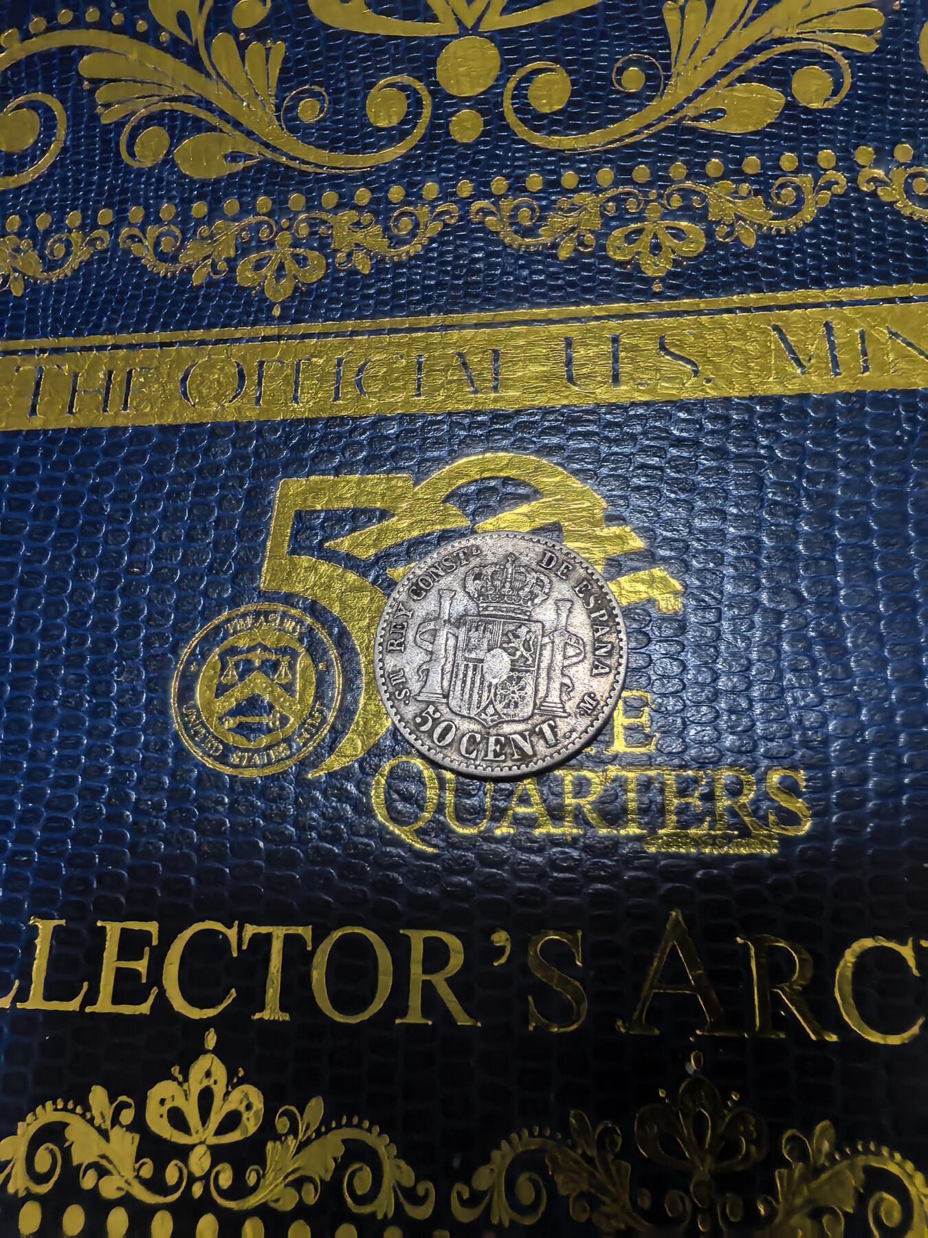 长老汇马年精选第十六场拍卖 1881西班牙阿方索十二世50分银币，2.5克835银（2）