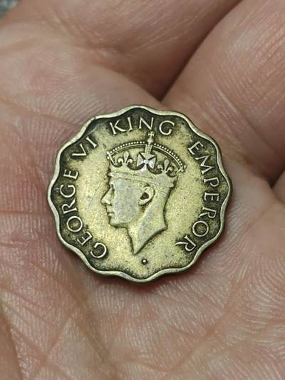 2026年第四十一场(总第二百一十场）外国好品散币场(免佣金) - 英属印度1943年1安娜(乔治六世第三版，b版孟买造)