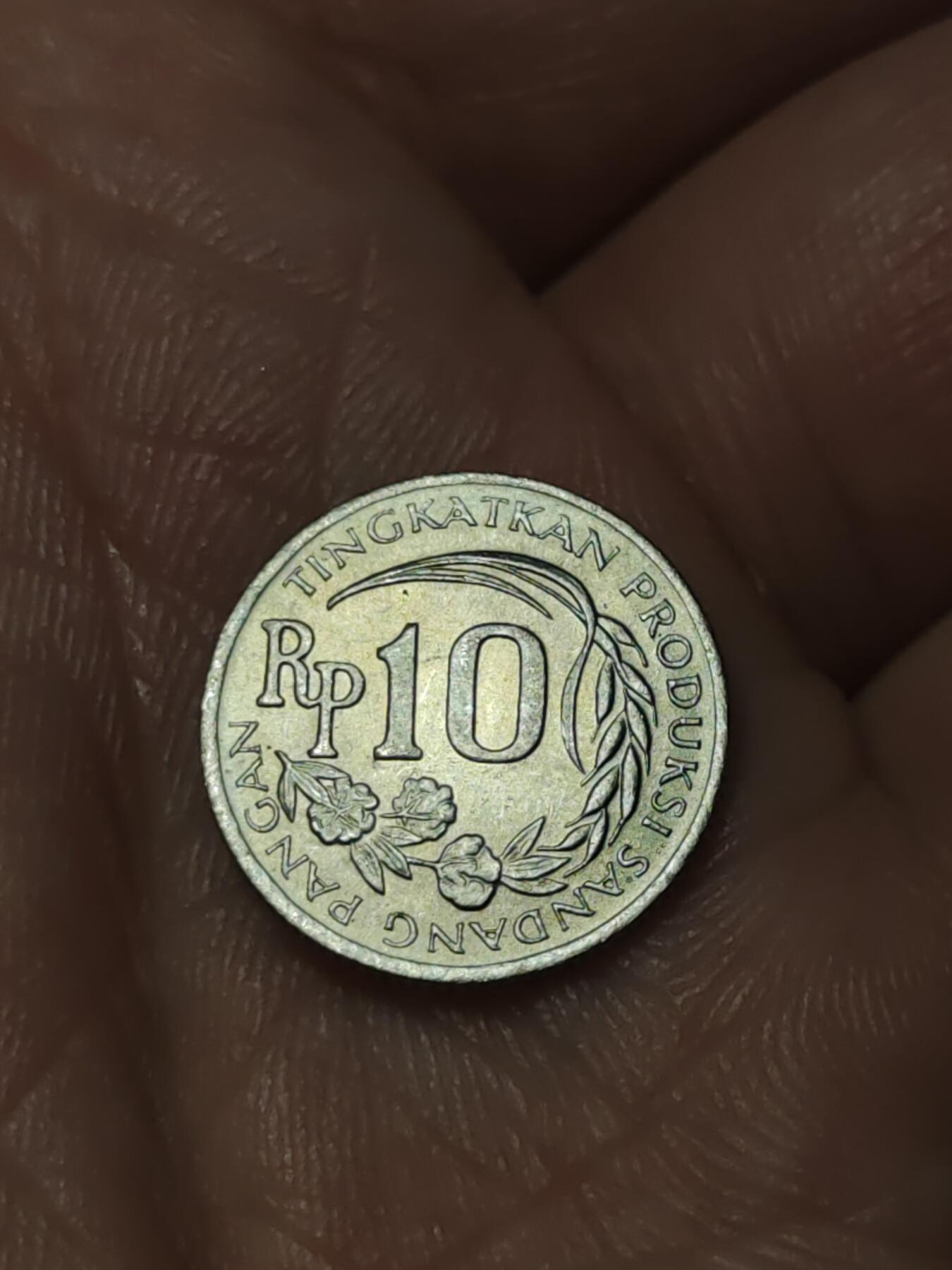 2026年第四十一场(总第二百一十场）外国好品散币场(免佣金) 印度尼西亚🇮🇩1971单年份10卢比(FAO纪念币)