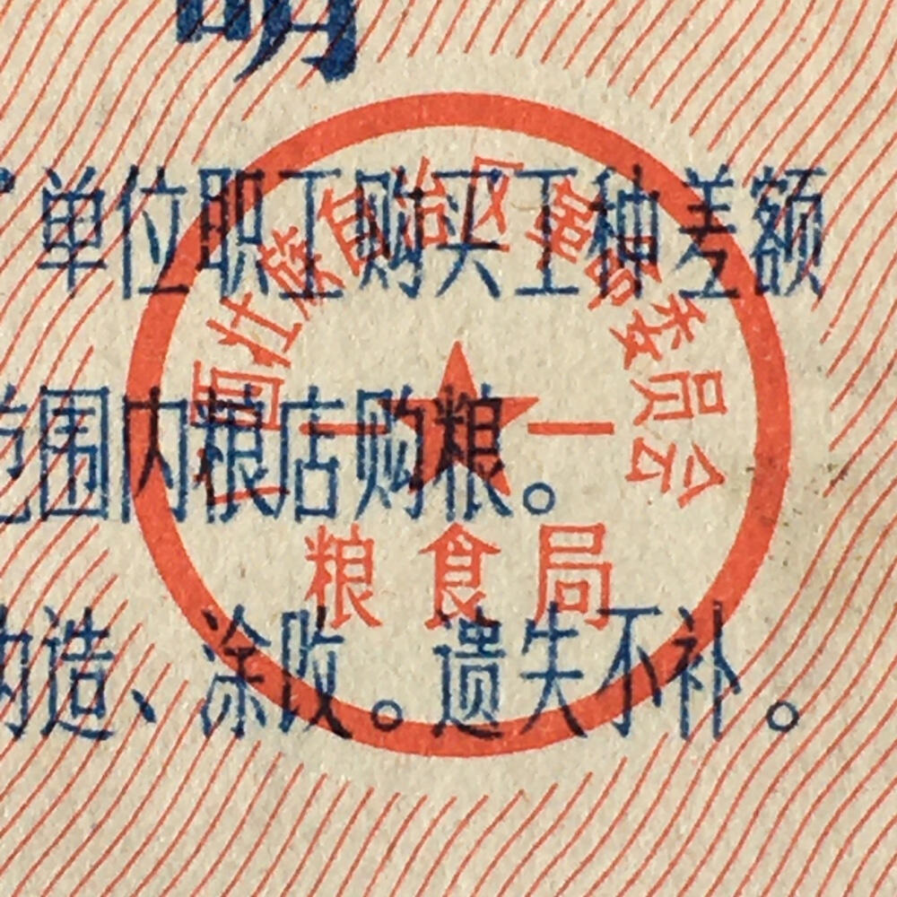 稀少1976广西贰市斤工种专用粮票人物全新品相1枚真品票证文玩收藏