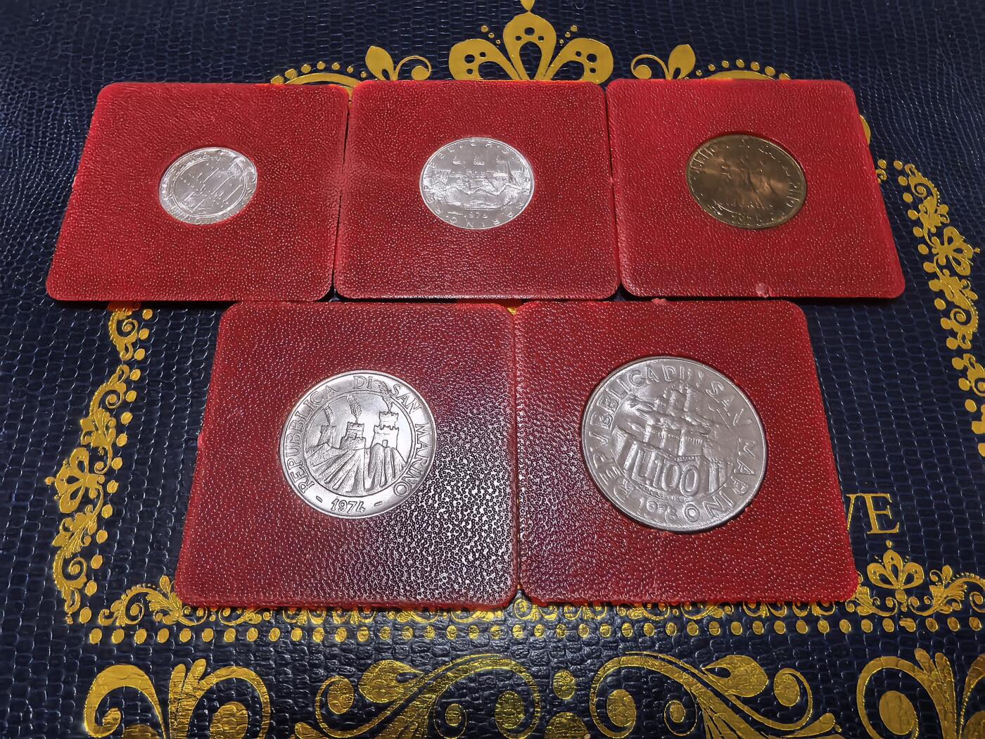 长老汇马年精选第十六场拍卖 197x圣马力诺FAO5枚多金属币