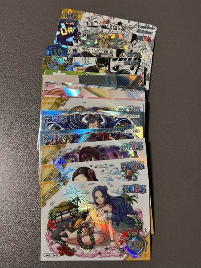 【梨花风起正清明】小王子卡拍第二十四场  - 卡动 航海王第二弹 ur和拼图卡18张