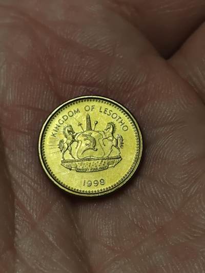2026年第四十一场(总第二百一十场）外国好品散币场(免佣金) - 莱索托🇱🇸1998年5分(第三套首发年)