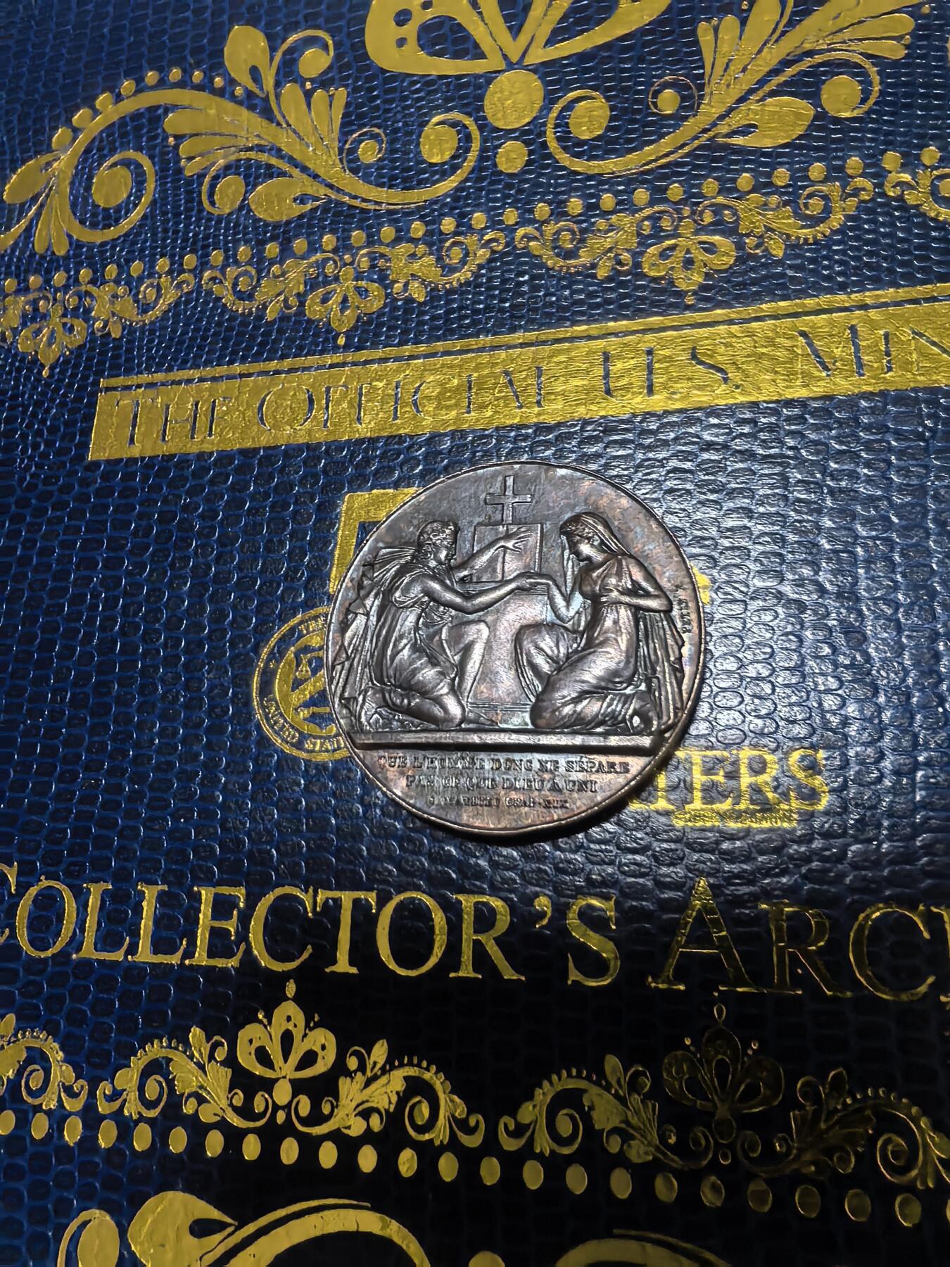 长老汇马年精选第十六场拍卖 法国结婚银章，未刻字，13.78克，30MM