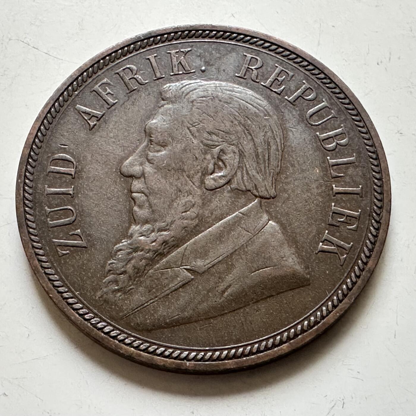 🌹外币初藏🌹🐯2026年第38场   每周二四六晚8️⃣点 世界钱币 南非德兰士瓦1898年一便士